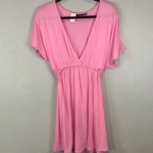 La Blanca pink swimsuit cover up L